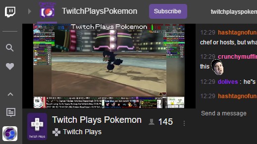 Twitch Flat Dark & Clean