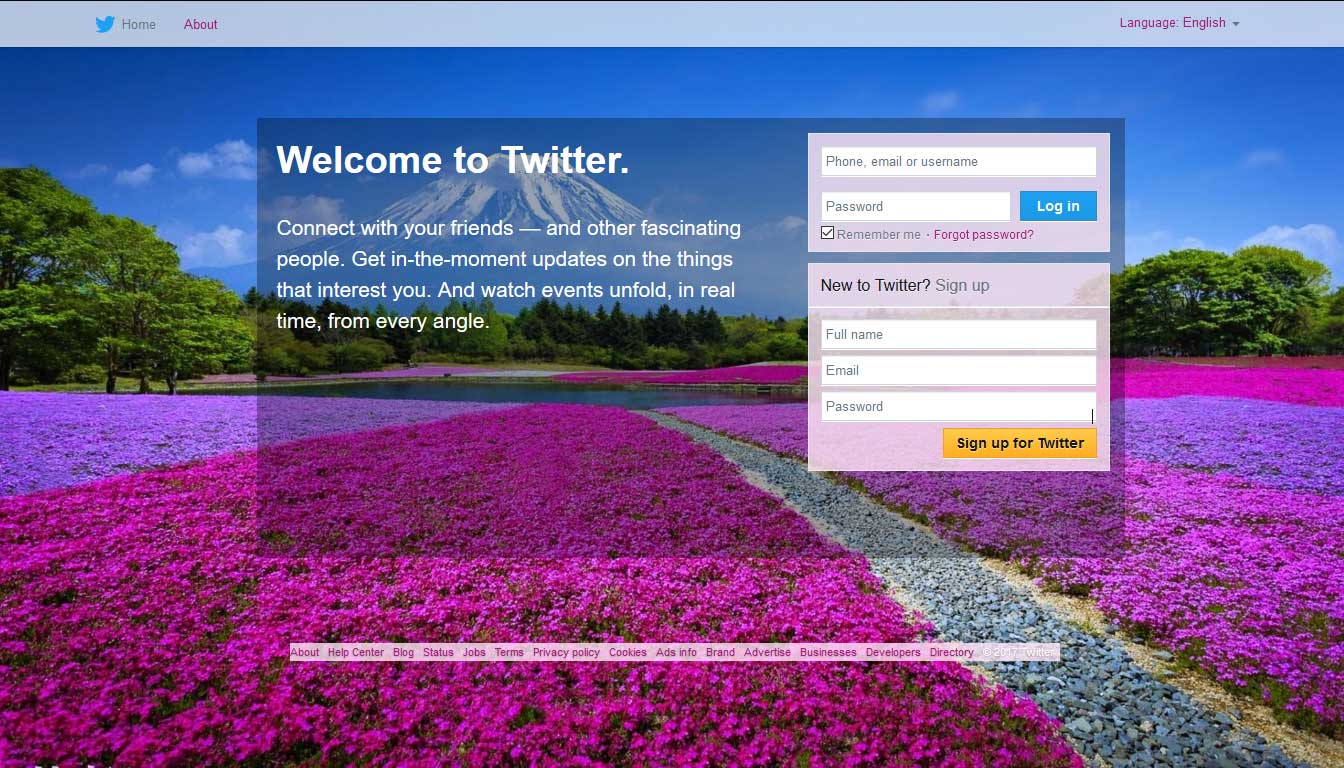 Spring Time In Japan - twitter JP