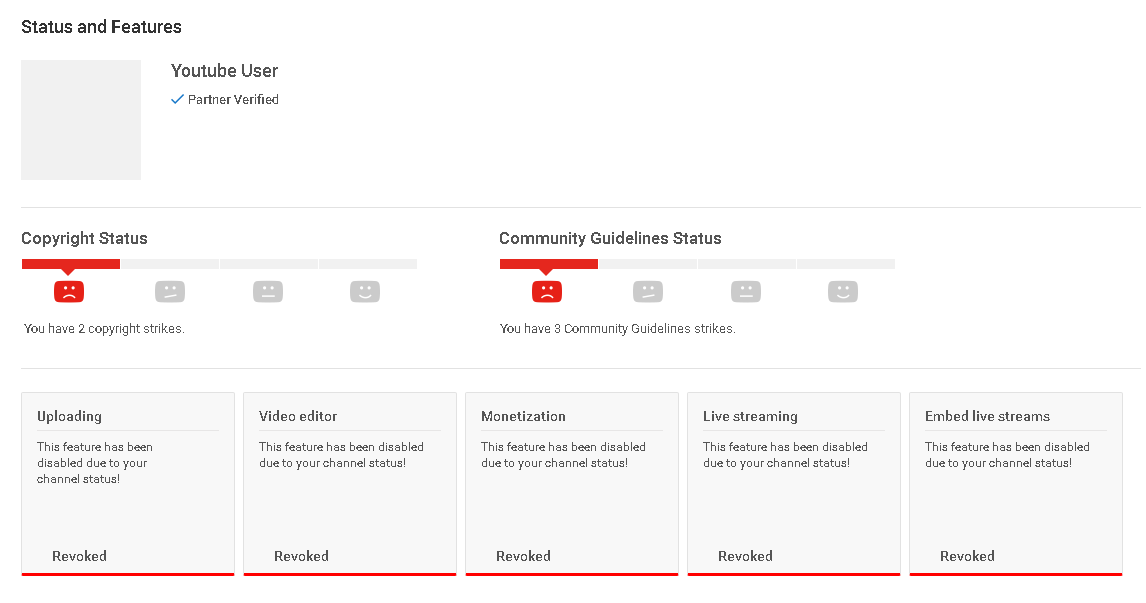 Youtube status page prank