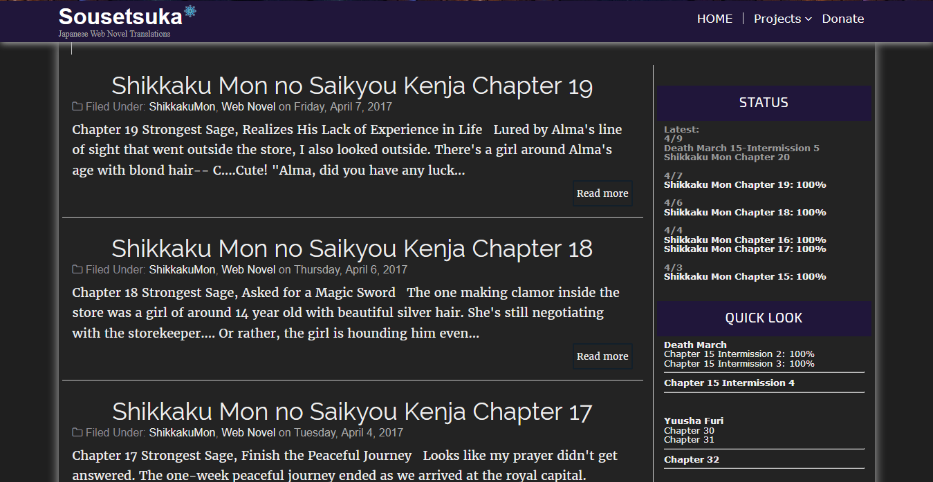 Sousetsuka Dark Theme