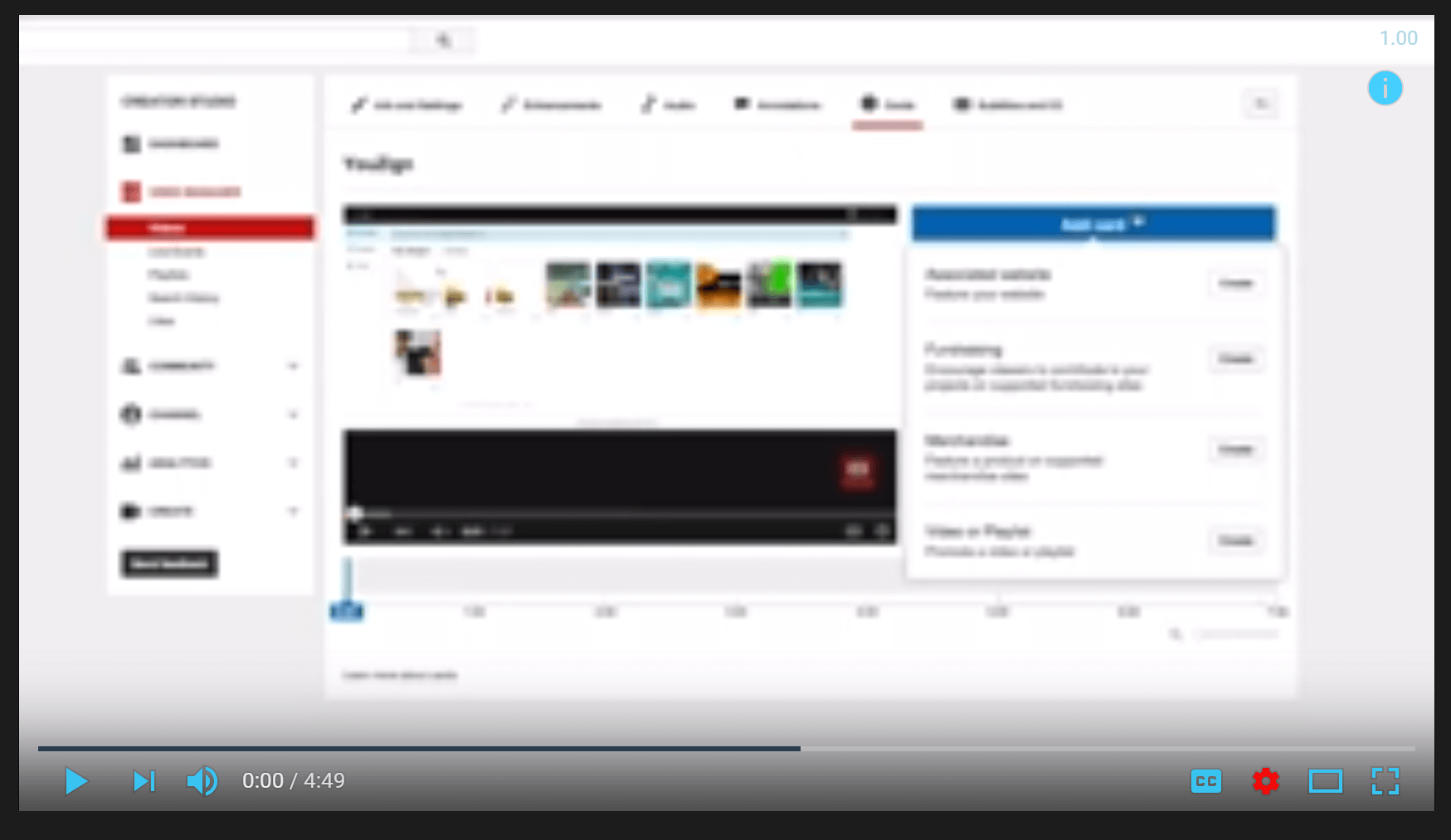 Move i from YouTube 1.2 Option Update