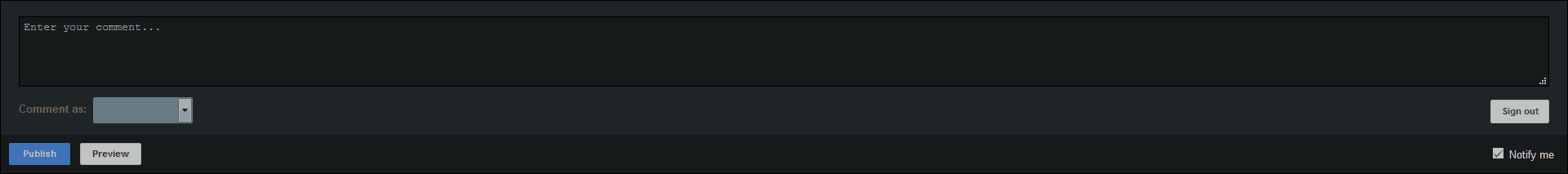 Blogger Dark Postbox