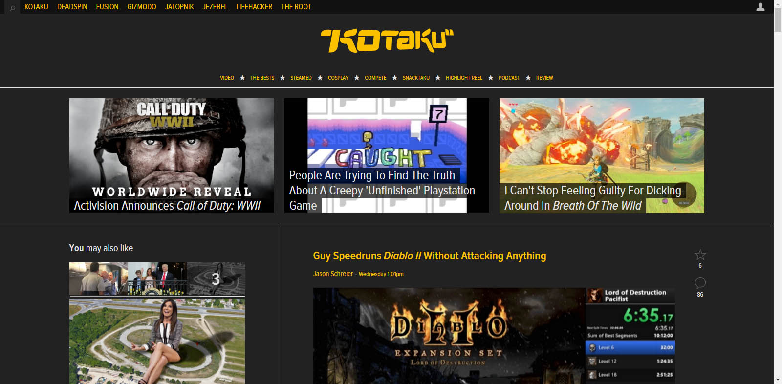 Dark Gizmodo 2019 (Kotaku, io9, The Onion, Kinja)