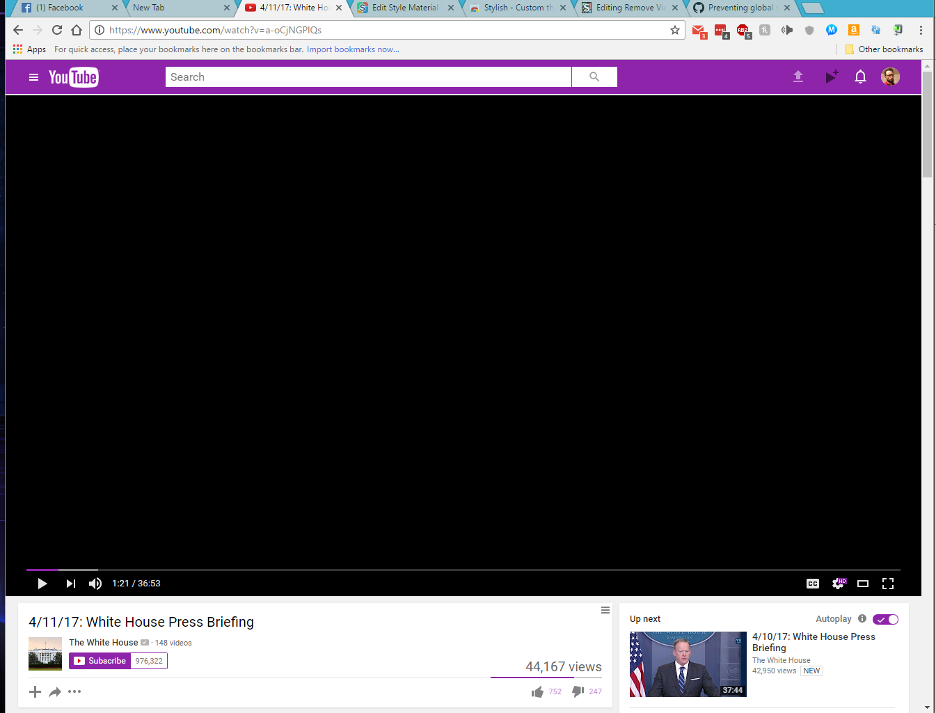 Remove Video Player On Youtube