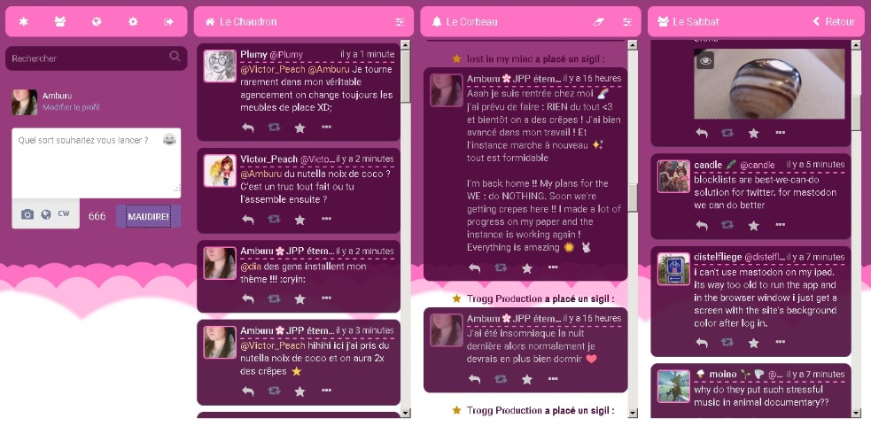 Mastodon Sweet♥Purple