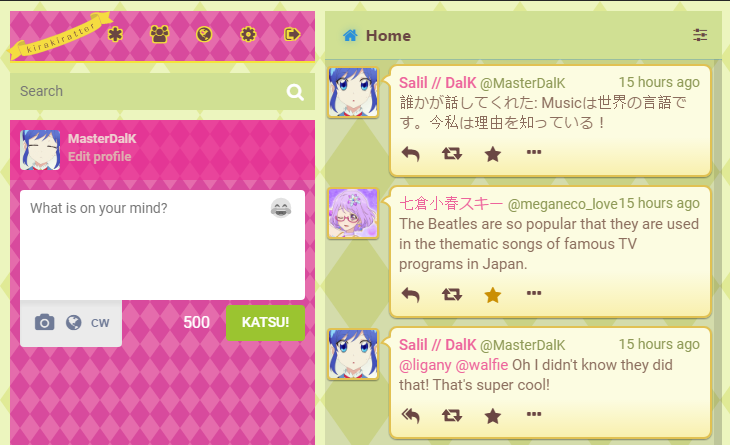 kirakiratter / キラキラッター