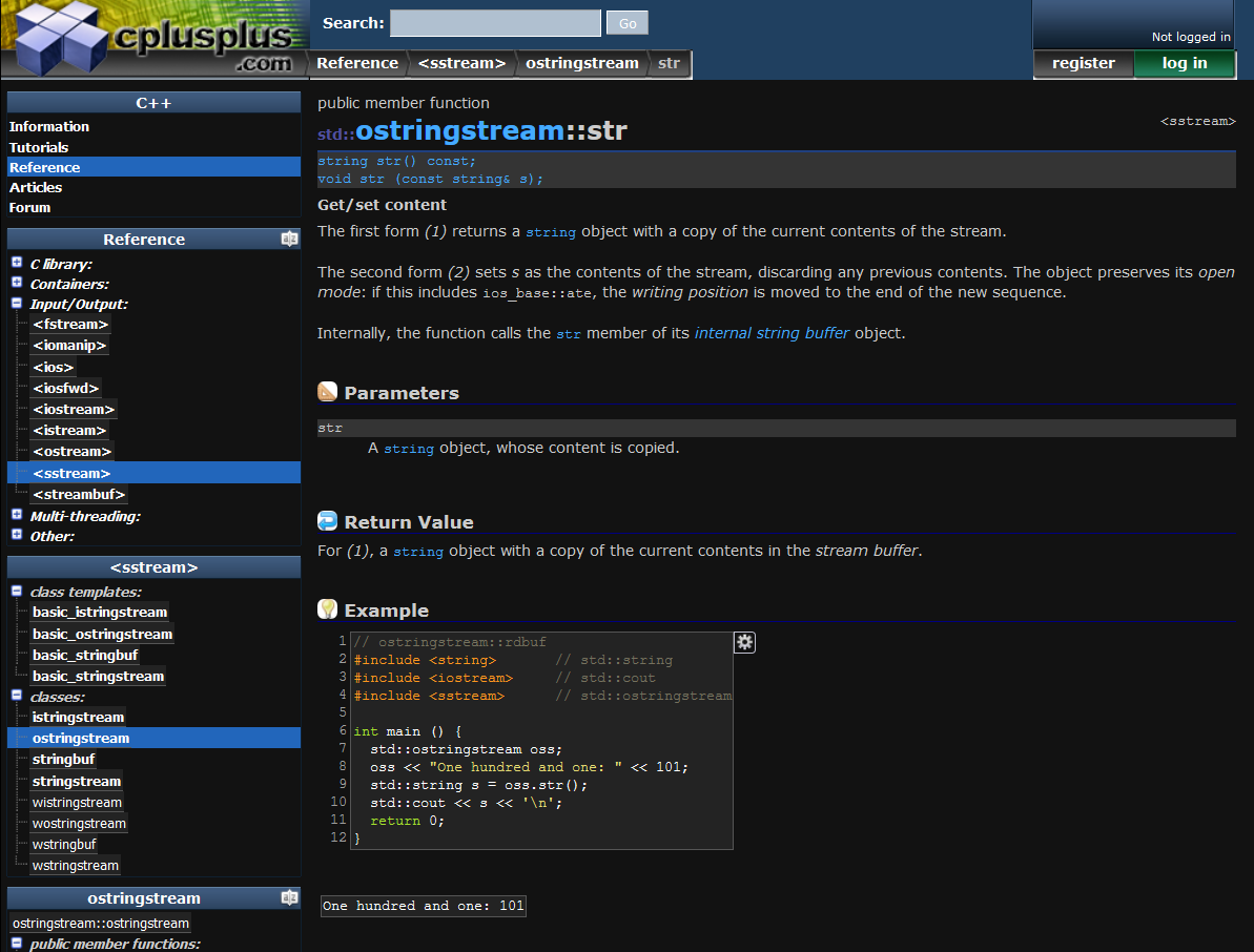 A CPlusPlus Darkly