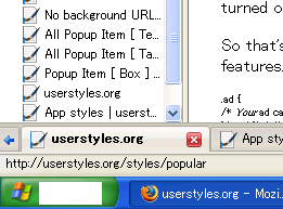Statusbar" was integrated with the "Tabbar"