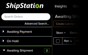 Shipstation Dark
