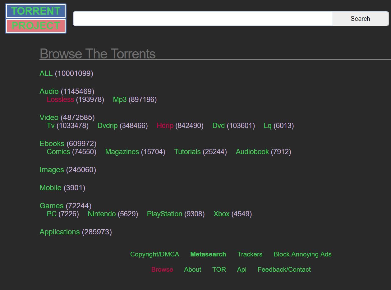 My Torrentproject