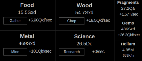 Trimps: Remove Storage-Related Stuff (Dark Theme)