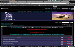 Changes SWG Forums to look like www.swgpets.com