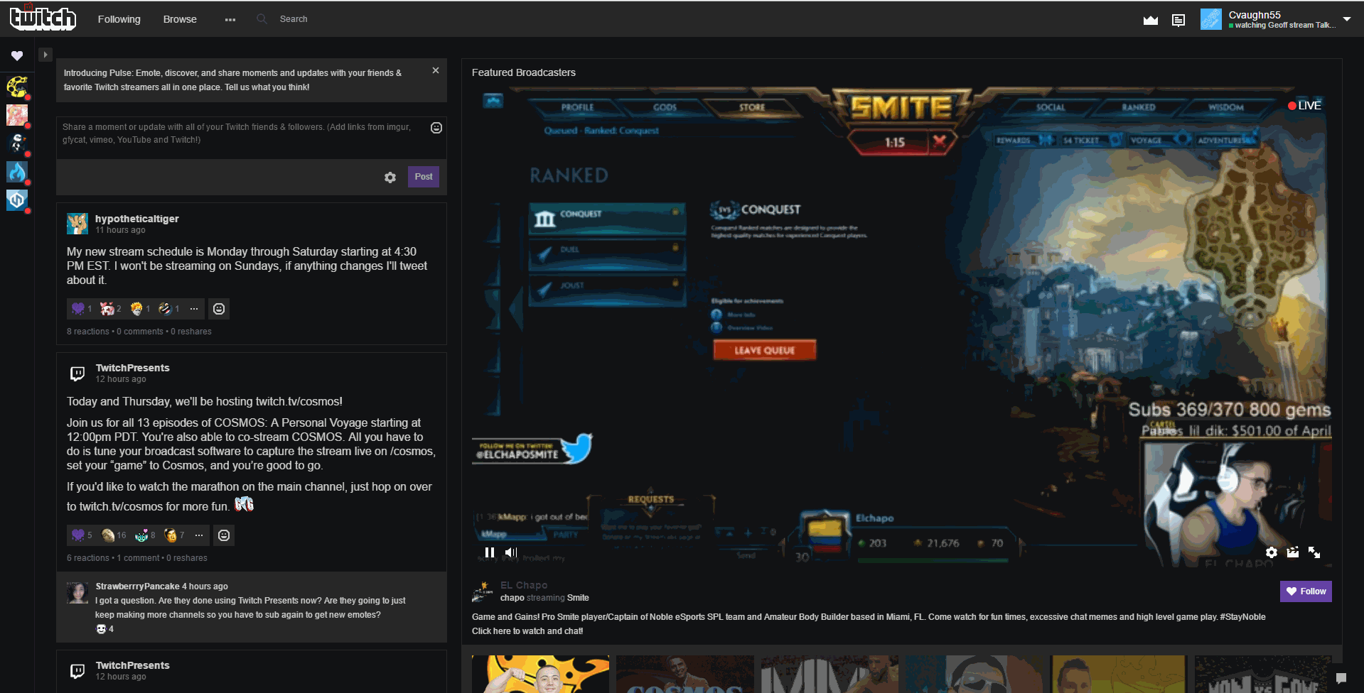 Twitch Purple Bar to Grey