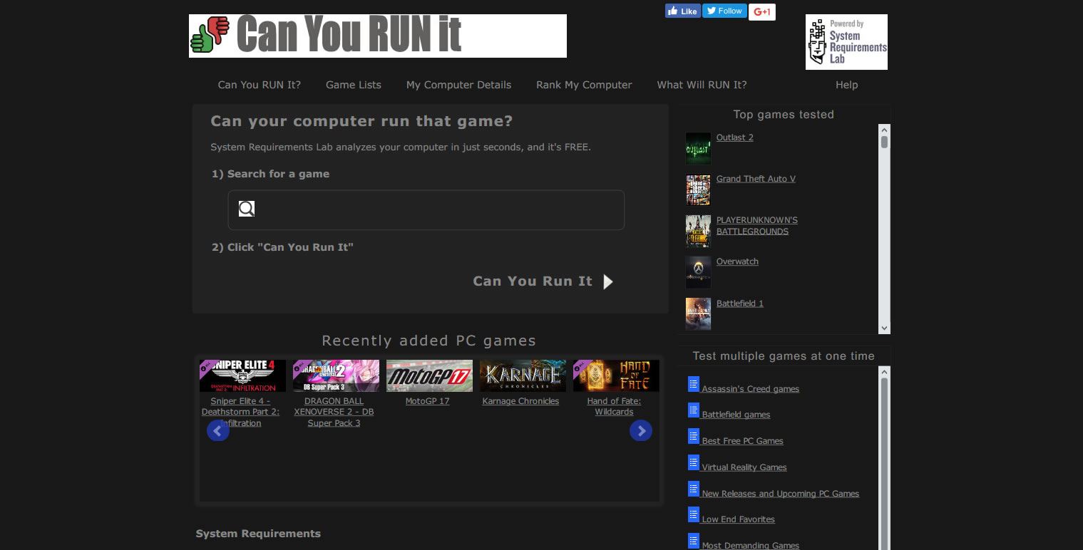 Can You Run It in the Dark?