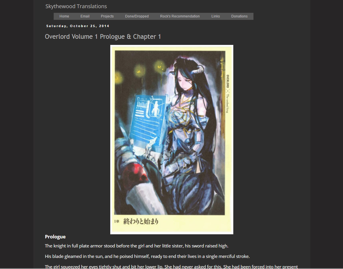 Skythewood Translations Dark Minimalistic