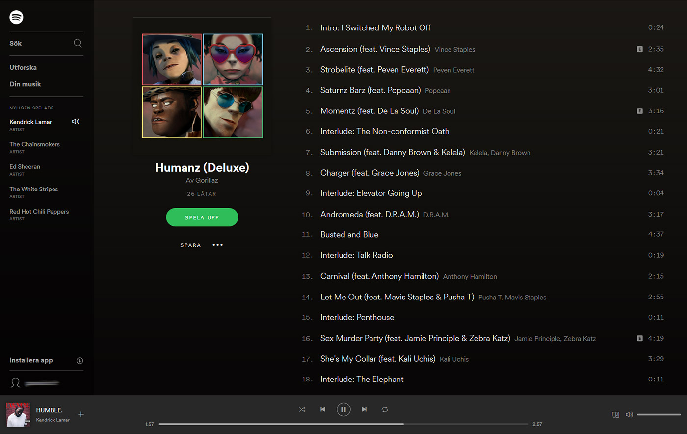 Spotify Slim (new player)