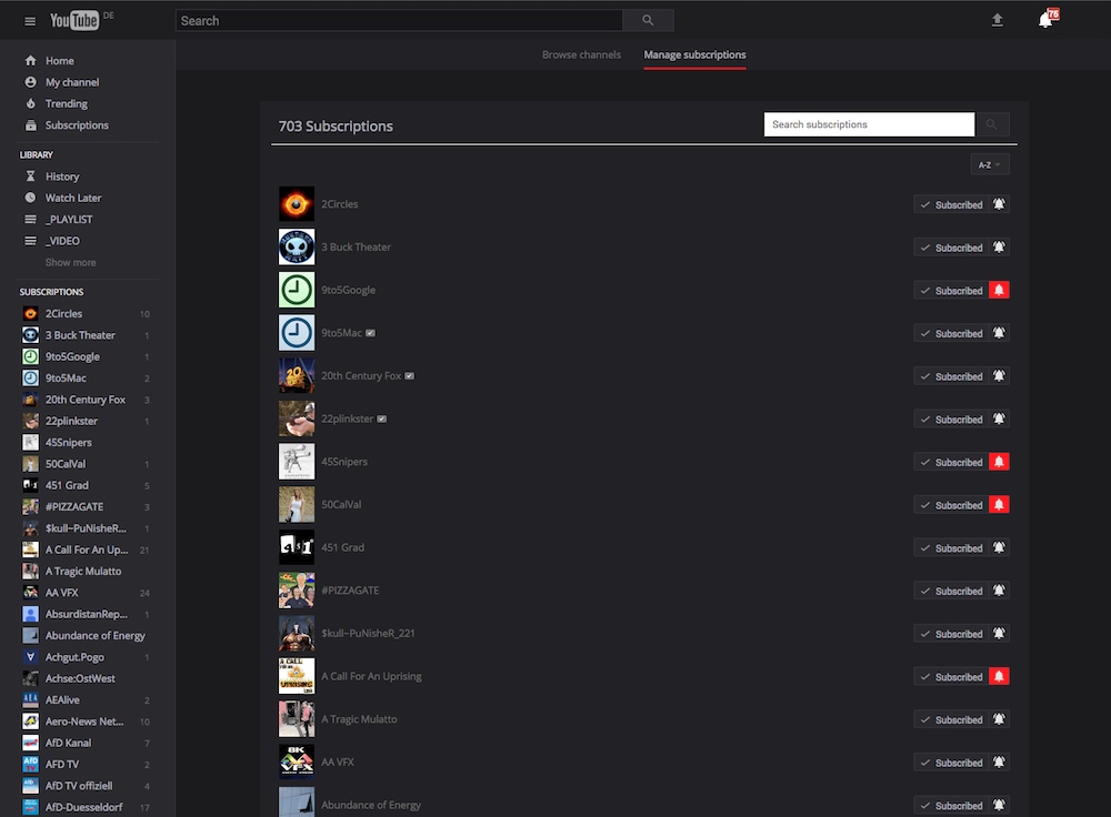 YouTube (Classic) | Better Subscribe Button