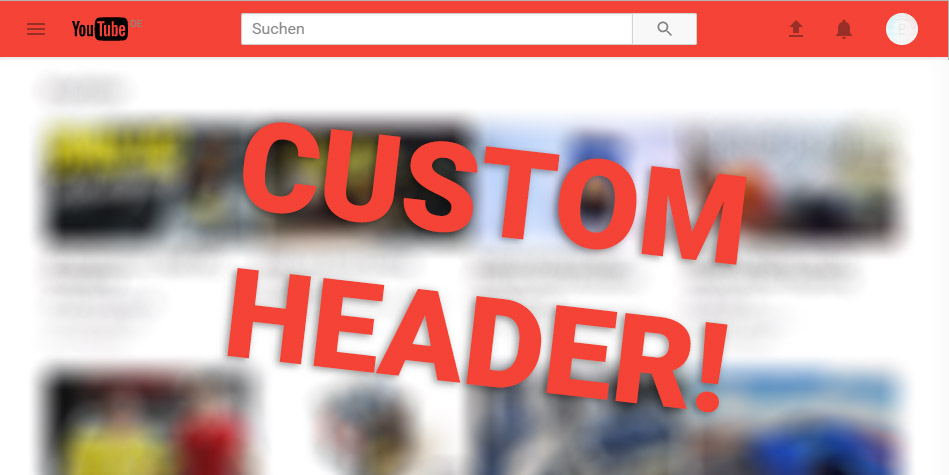 YouTube CUSTOM for NEW youtube.com/new !!!