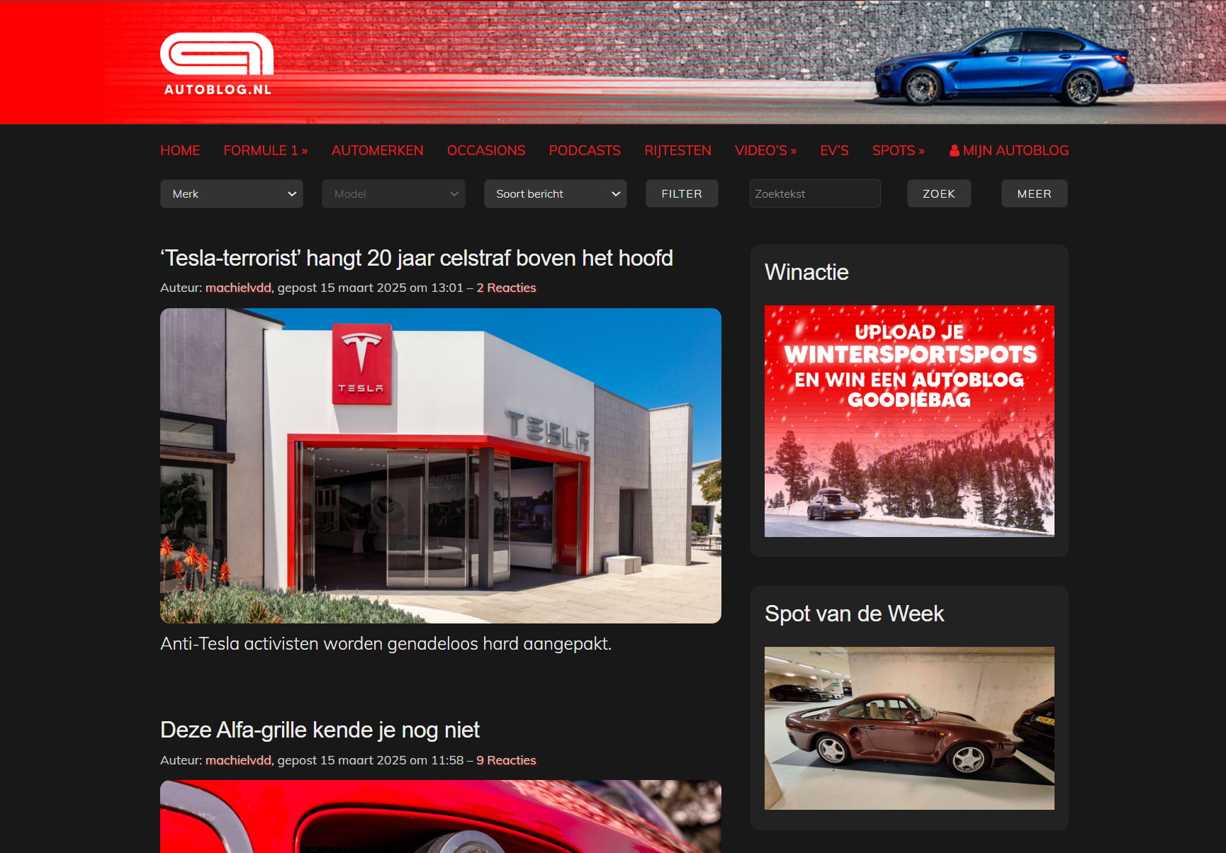 Autoblog.nl Dark