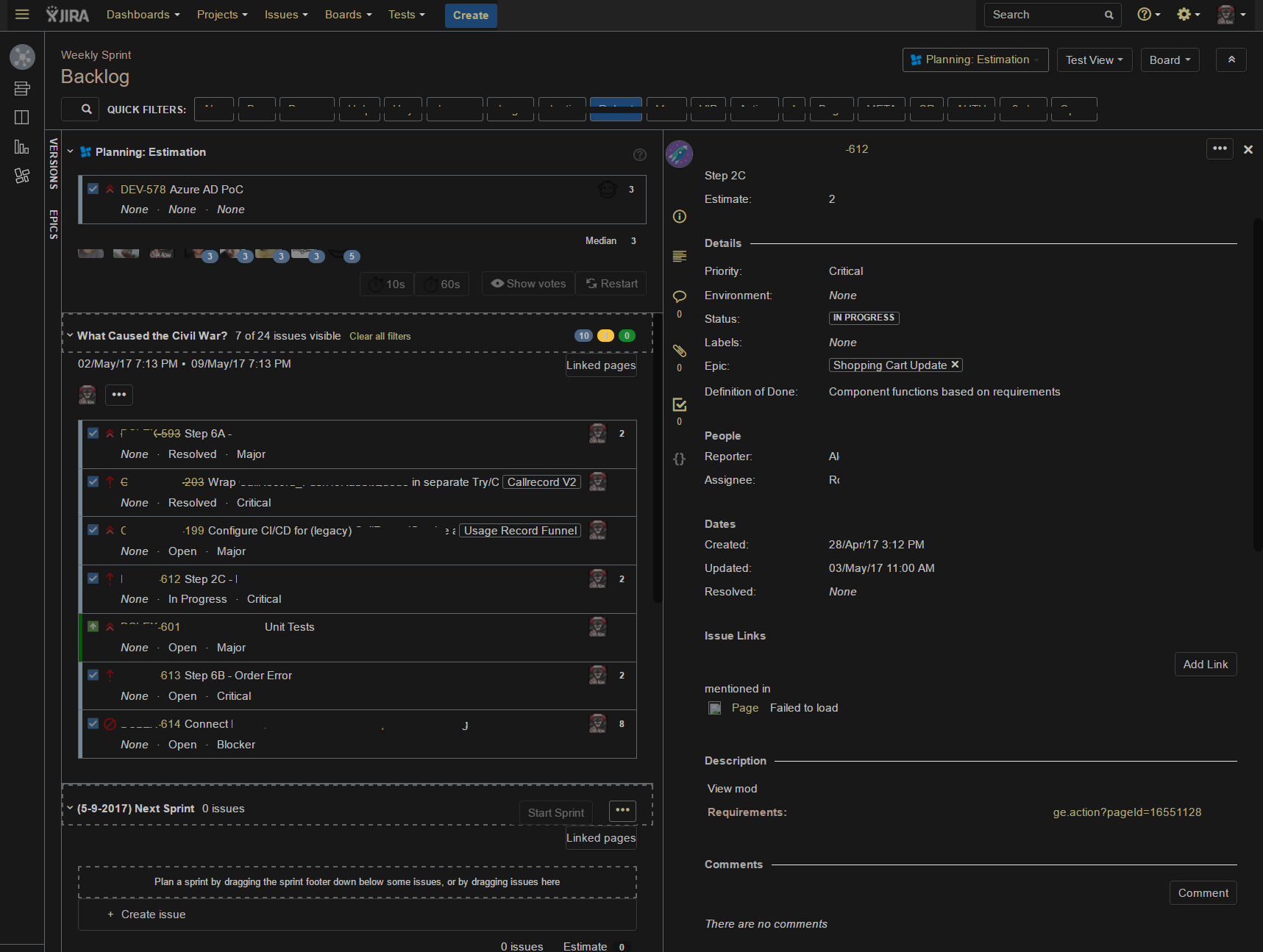 JIRA Dark 2 (NightShift based)