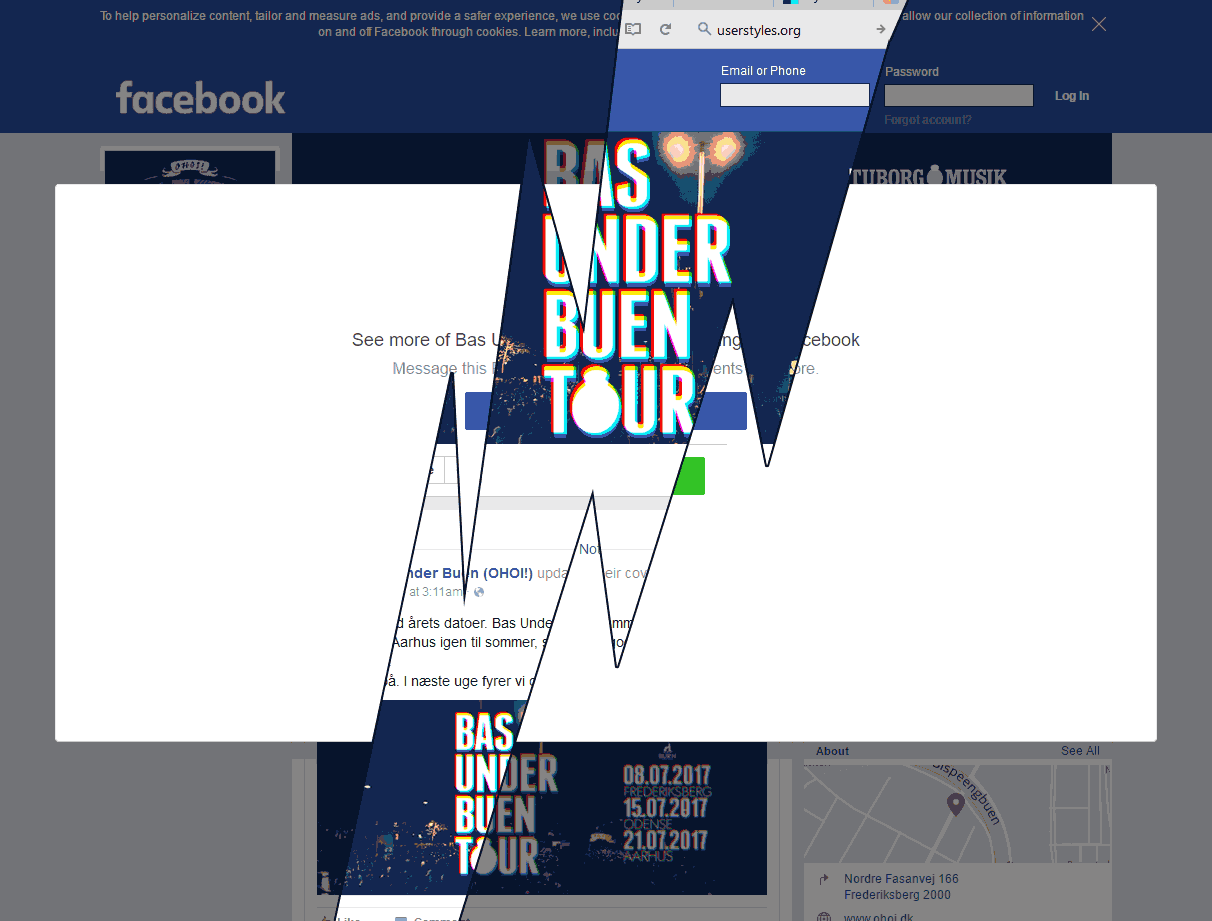 Facebook Popup Remover