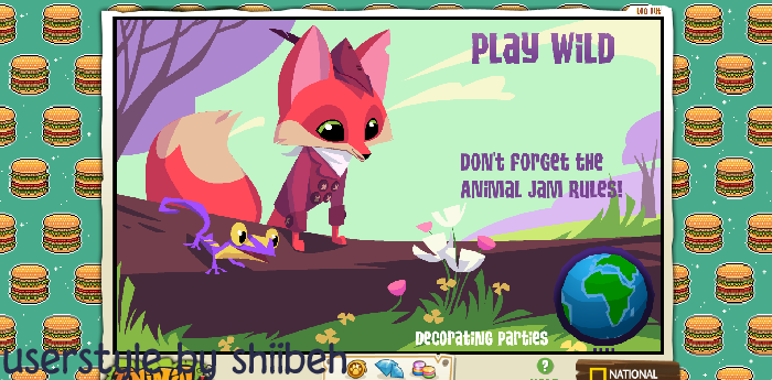 animal jam // hamburger