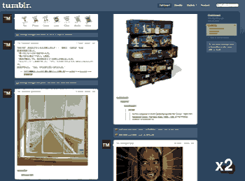 Tumblr Dashboard x2