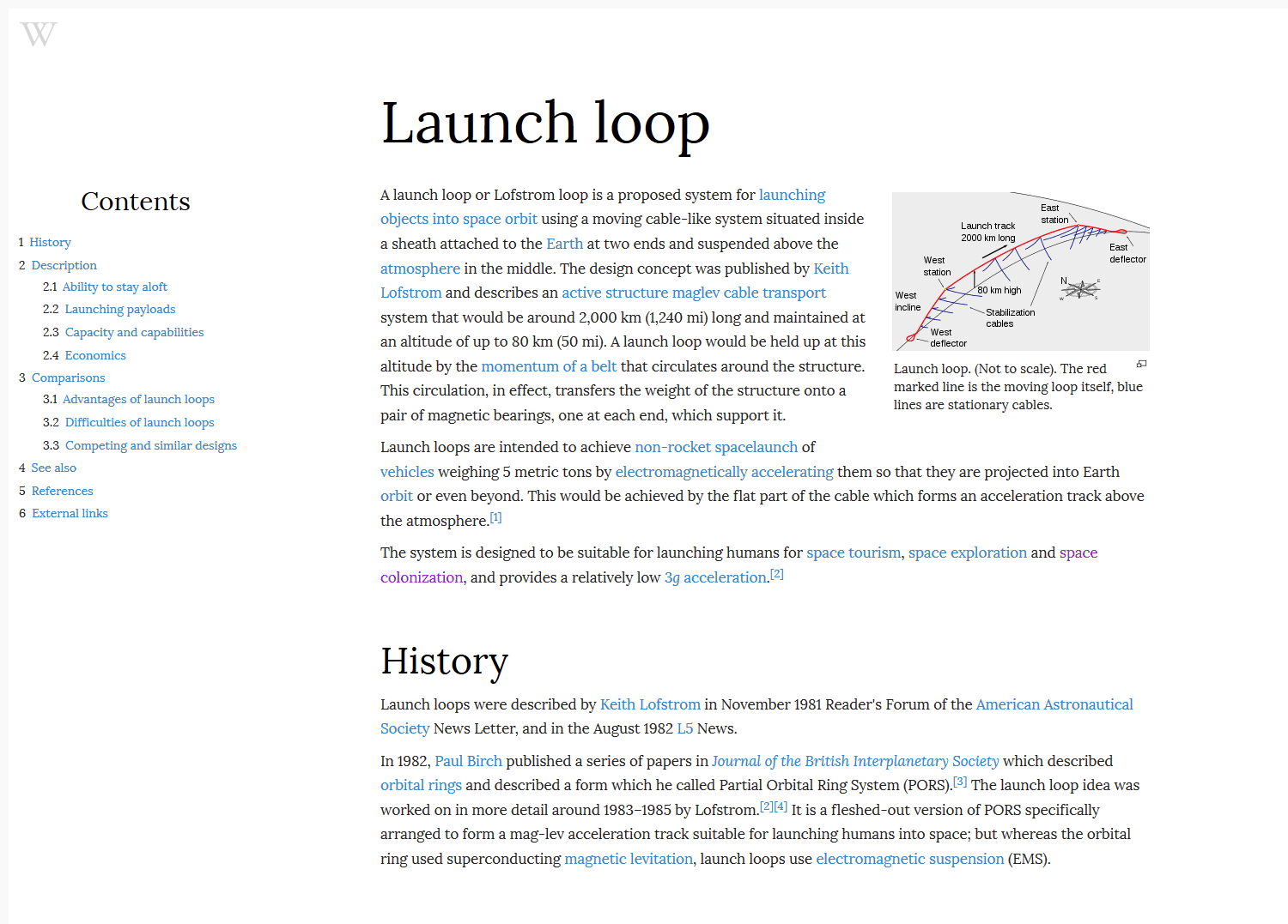 Clean Wikipedia. Minimalist White