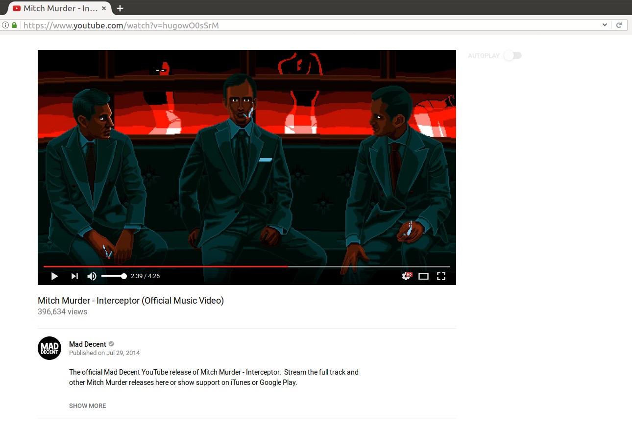 youtube simple, without restyle, new design