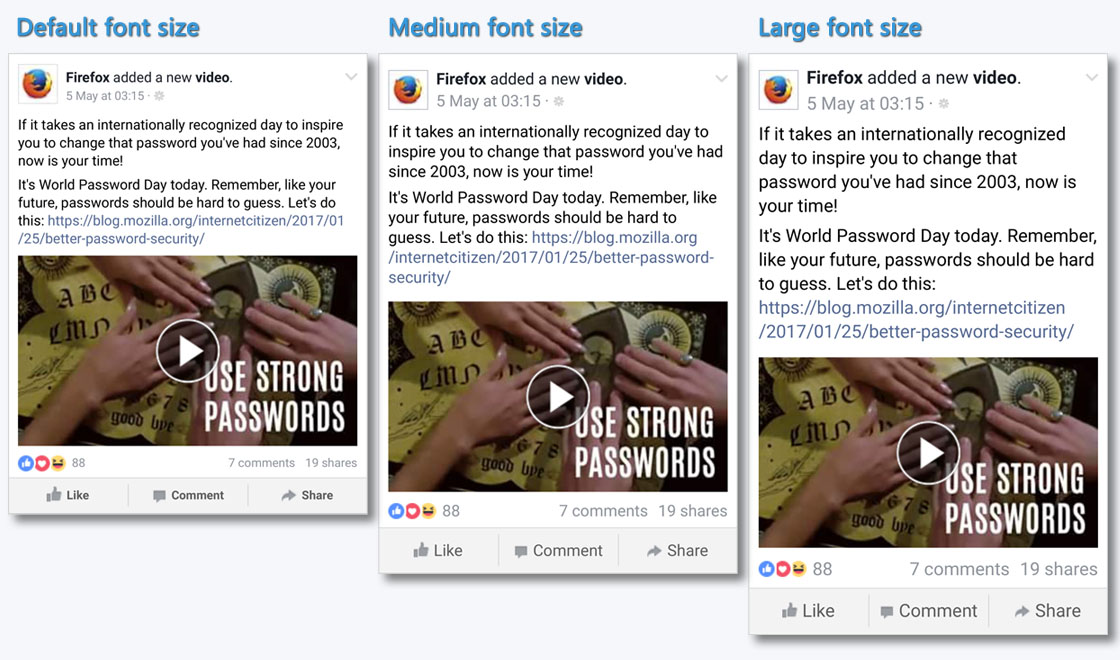 Bigger Font on Facebook Mobile Site (Large)