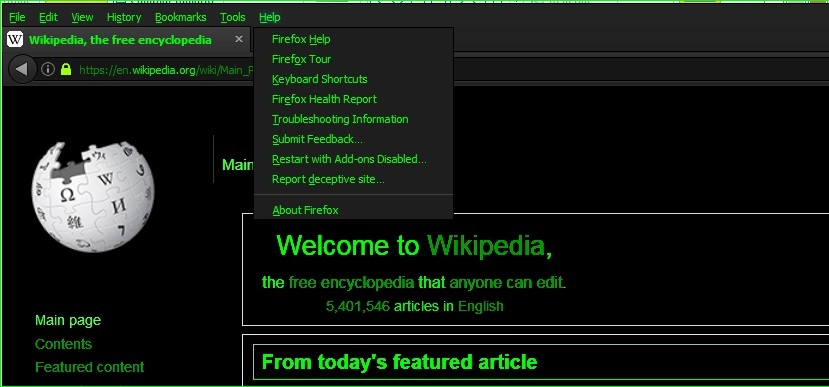 Simple Customizable Mozilla UI Theme