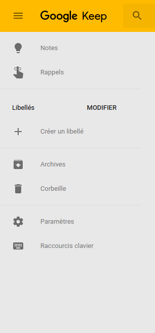 Clean Google Keep