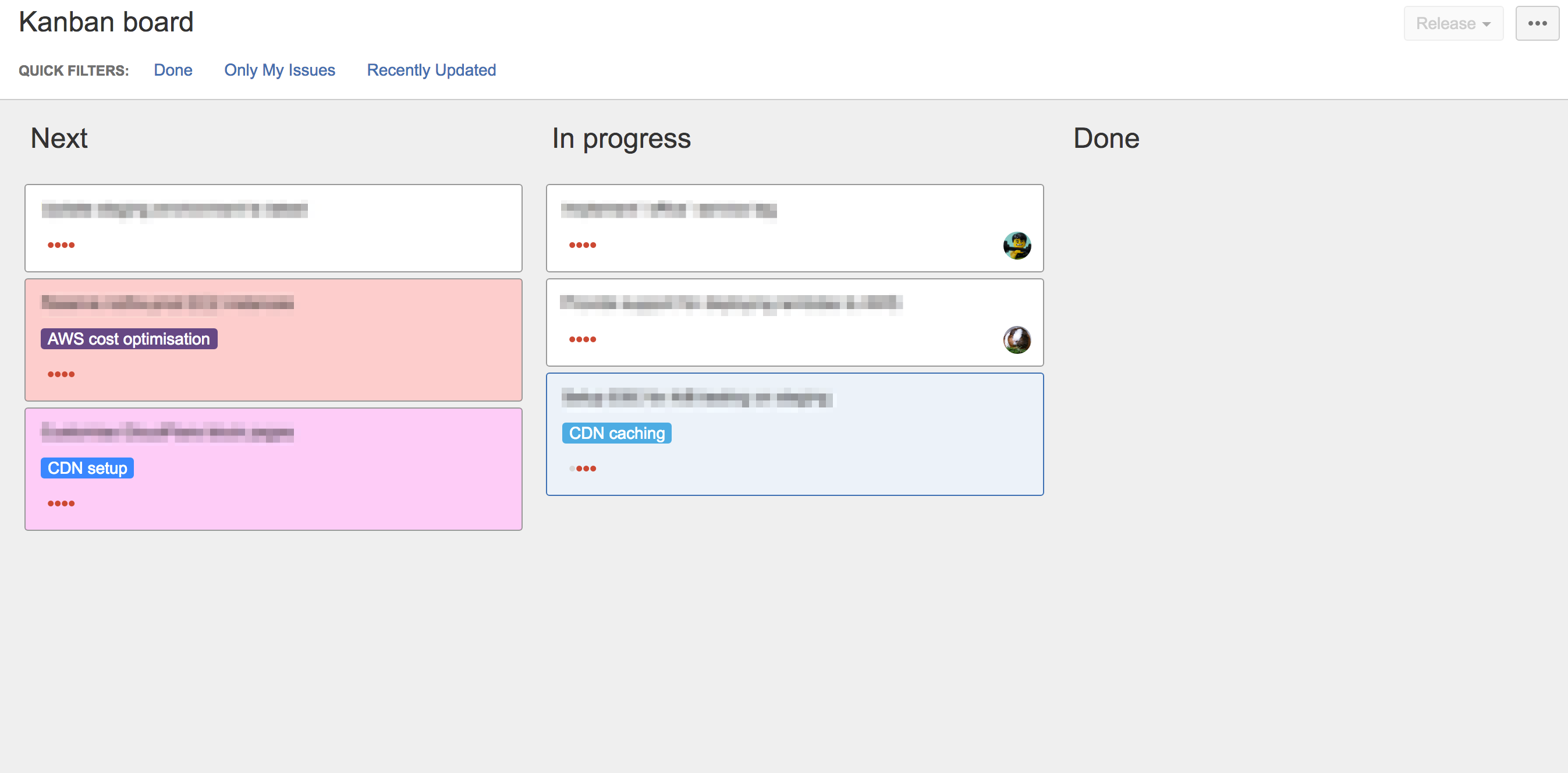 Jira Kanban improved