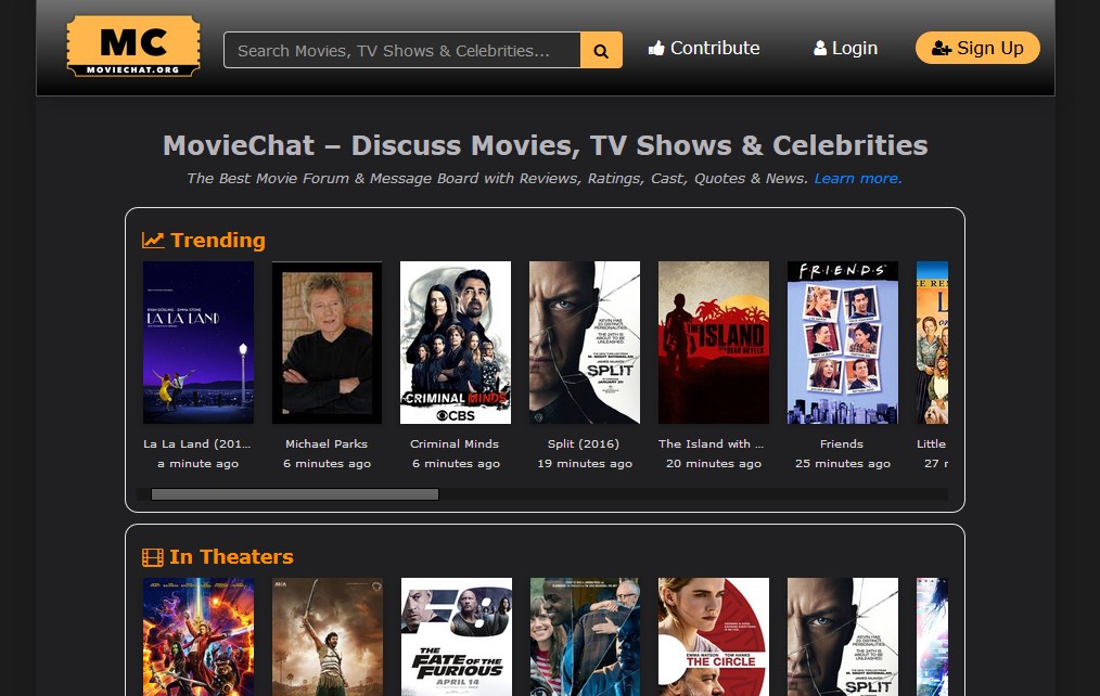 MovieChat Smooth Dark Theme