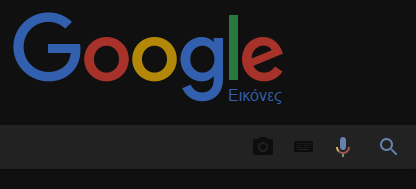 Dark Material Google Apps-Search-Bar