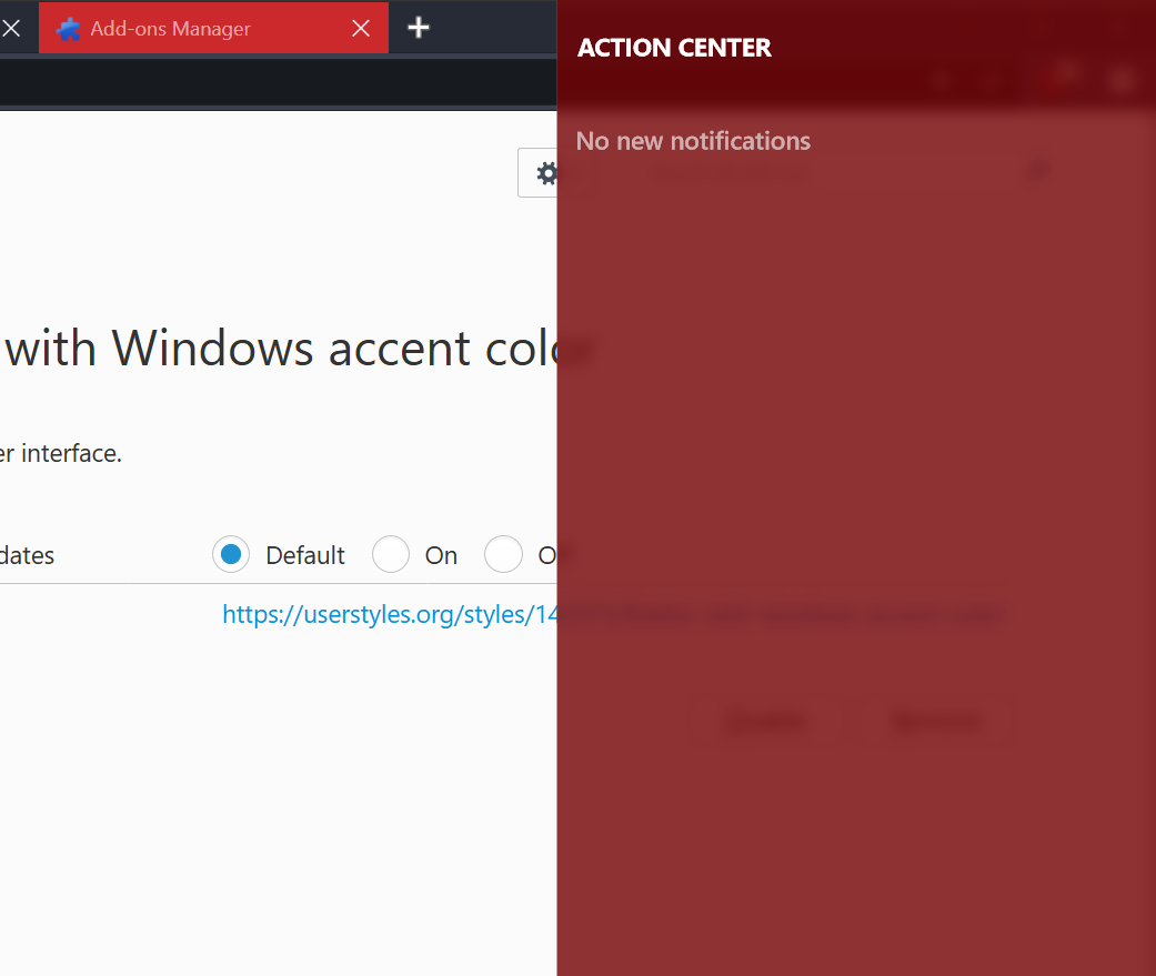 Firefox with your Windows/MacOS accent color