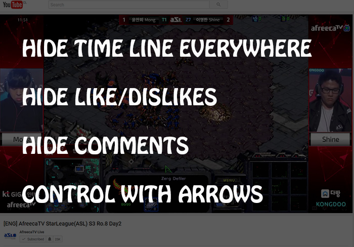 Youtube & AfreecaTv Anti Spoiler