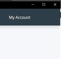 tiny scrollbar, 2px wide and minimal