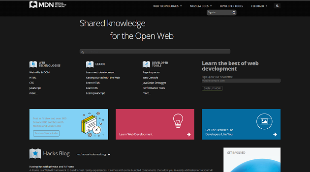 BROKEN** MDN - Marc's Dark Theme
