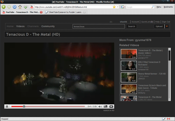 YouTube | Eyesaver by purpler