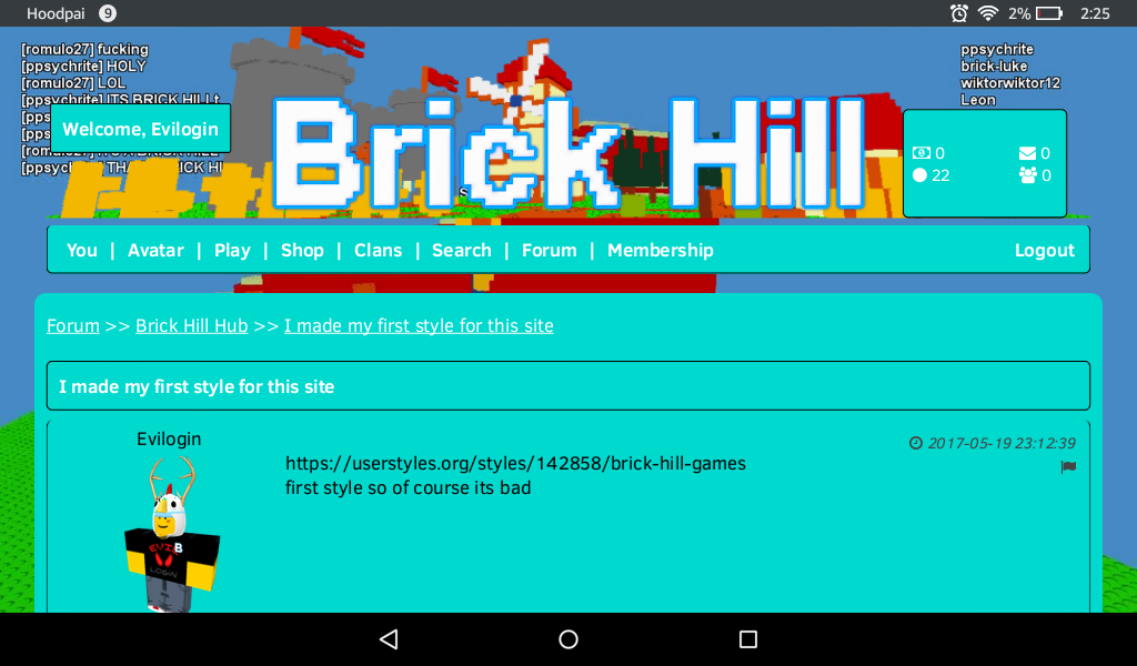Brick-Hill Games