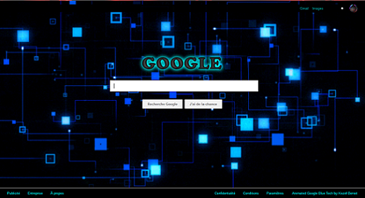Animated Google (Blue Tech)
