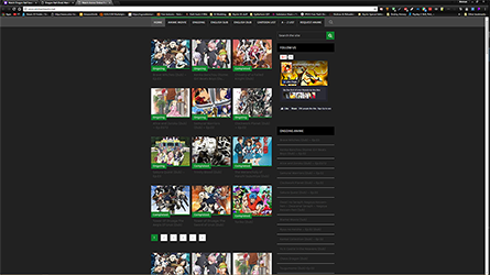 Dark theme - Animestreams.net