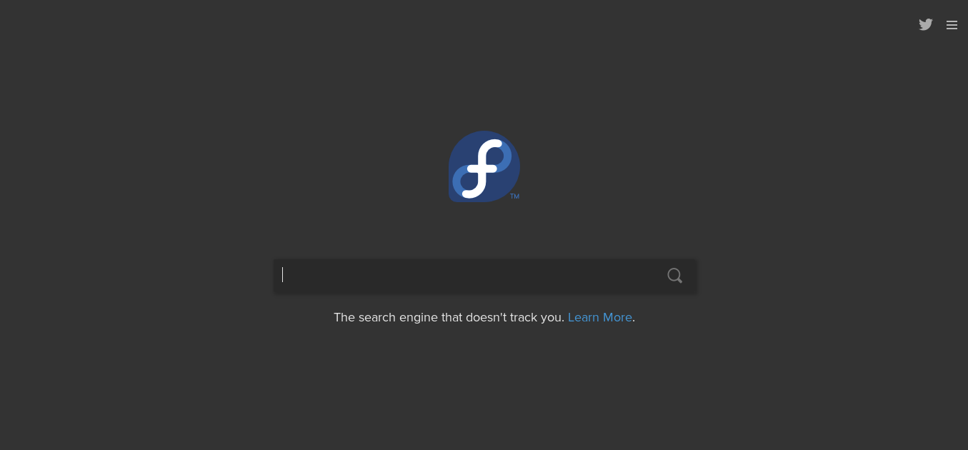 DuckDuckGo Linux Fedora theme