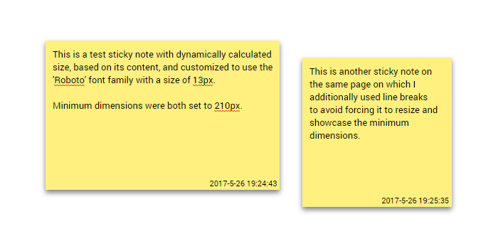 Customize "Note Anywhere"