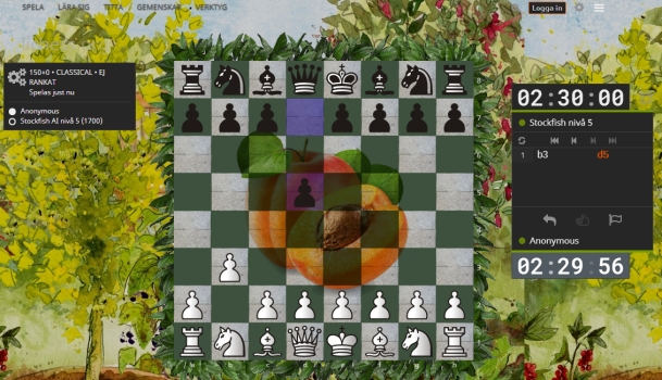 Lichess board, pieces, background, apricot