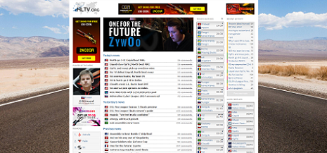 New hltv background + the old top left picture