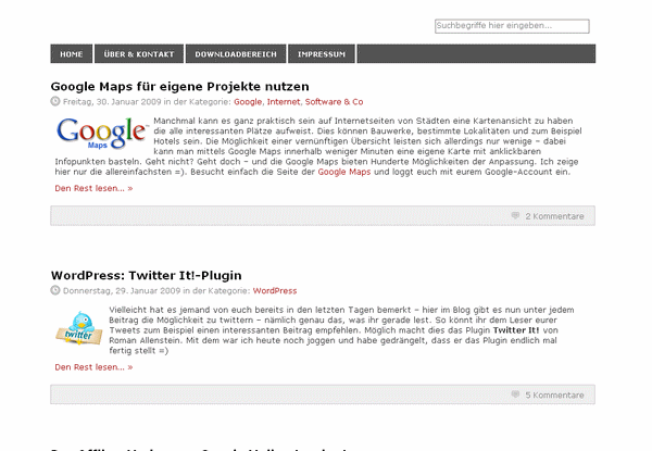 stadt-bremerhaven.de - Simple, White And Floating