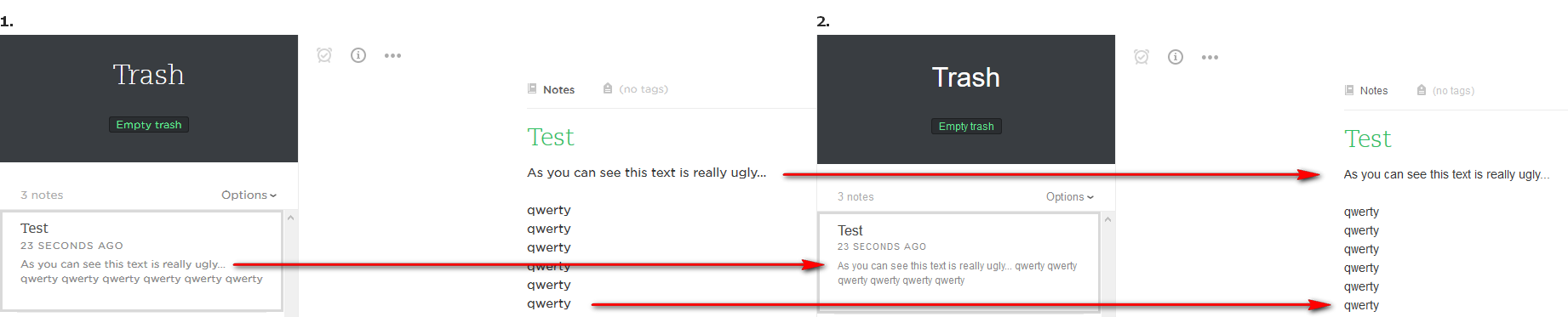 Evernote Web - Font Fix