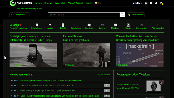 Tweakers Dark - Green